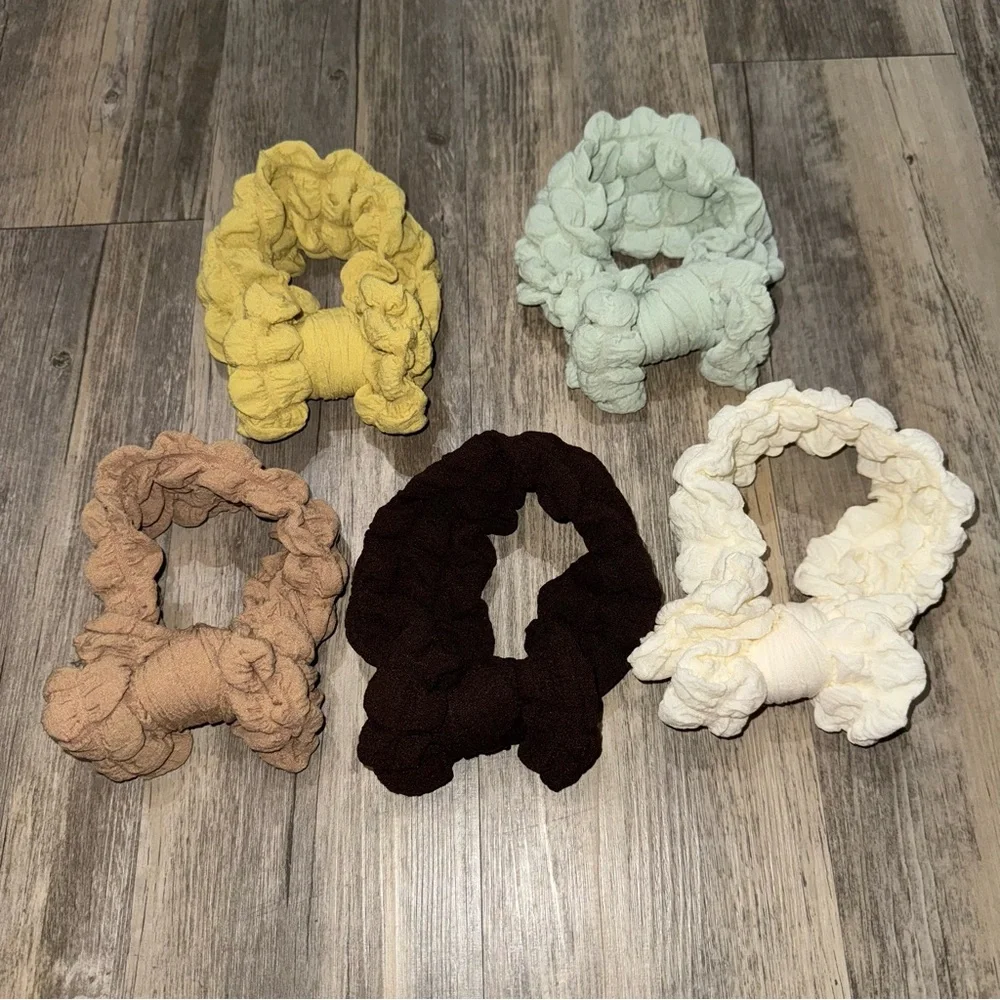 5 Large Bow Headband Lot